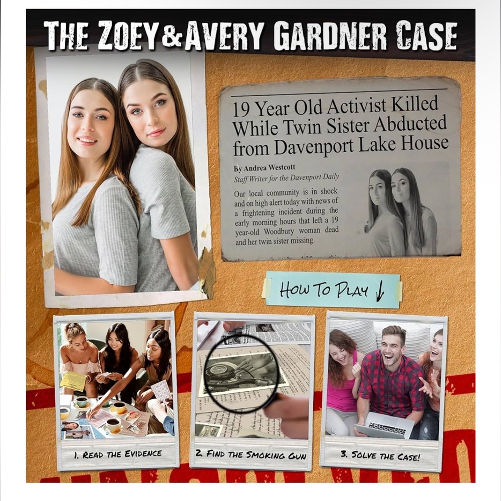 Evidence Kit — Multi-Color Interactive Home Game - Picture 2 of 4